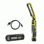 LAMPE LED 4V USB LITHIUM (1X2.0AH) - 650 LUMENS - RLI4-120G RYOBI