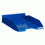 LOT DE 6 - CORBEILLE À COURRIER EXACOMPTA COMBO 2 IDERAMA BLEU ROYAL