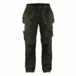 PANTALON DE TRAVAIL SERVICES STRETCH AVEC POCHES FLOTTANTES TAILLE 44 - BLAKLADER