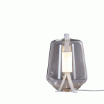 PRANDINA LUISA T1 LAMPE 2 700 K BLANC/TRANSPARENT