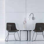PURE GEMIN APPLIQUE LED ARGENTÉE