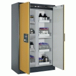 ARMOIRE SÉCURITÉ Q-CLASSIC-90 Q90.195.120.MM GRIS/JAUNE