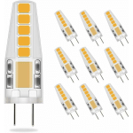 DIMMABLE G4 LED AMPOULES,3W ÉQUIVALENT À 30W LAMPE HALOGÈNE,300LM BLANC CHAUD 3000K AMPOULE À ÉCONOMIE D'ÉNERGIE,SANS SCINTILLEMENT,AC/DC12-24V,ANGLE