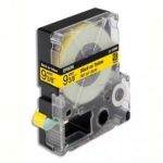 EPSON CASSETTE POUR LW-300/400/900P - LC3YBP9 COULEUR PASTEL NOIR SUR JAUNE 9/9 C53S624401