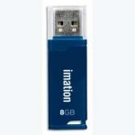 IMATION CLÉ USB 2.0 CLASSIC 8GO BLEU I25812+REDEVANCE