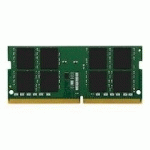 KINGSTON - DDR4 - MODULE - 16 GO - SO DIMM 260 BROCHES - 2666 MHZ / PC4-21300 - MÉMOIRE SANS TAMPON