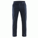 PANTALON DE TRAVAIL CHINO STRETCH 2D MARINE FONCÉ TAILLE 48L - BLAKLADER