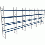 RACK 1 DÉPART + 5 SUIVANTS LXLXH 2700X17100X6000 600KG 4 NIV - BITO