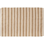 TAPIS BAVRY EN JUTE ET RAYÉ 180X120 CM - BEIGE