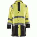 VESTE DE PLUIE HAUTE VISIBILITÉ NIVEAU 1 TAILLE XXXL - MANUTAN COLLECTIVITÉS