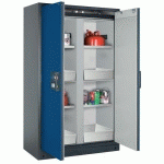 ARMOIRE SÉCURITÉ Q-CLASSIC-90 Q90.195.120.MM GRIS/BLEU