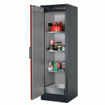 ARMOIRE SÉCURITÉ Q-PEGASUS-90 Q90.195.060.WDAC GRIS/ROUGE - MANUTAN COLLECTIVITÉS