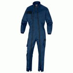 COMBINAISON DOUBLE ZIP - MACH 2 - BLEU NAVY - L DELTA PLUS