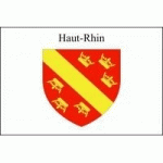 DRAPEAU HAUT RHIN : DIMENSIONS - 100 X 150 CM