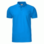 PRINTER SURF PRO RSX POLO PIQUE HOMMES OCEAN BLEU - TAILLE M