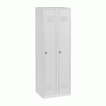 VESTIAIRE ECO - 2 COLONNES MONOBLOC/INDUSTRIE PROPRE