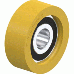 BLICKLE - GALET GUIDE Ø 30MM BANDAGE POLYURÉTHANE PU 30KG - FTH 30X11/9-7K