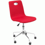 CHAISE DE BUREAU OLIVARES ROUGE - FOROL