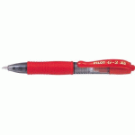 LOT DE 9 - STYLO ROLLER À ENCRE GEL G2 PIXIE, ROUGE