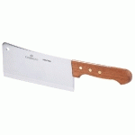 TRANCHOIR, COUTEAU COUPERET DE GRANDES CUISINES, LONGUEUR 31 CM, LARGEUR DE LA LAME 9 CM