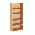 BIBLIOTHÈQUE HAUTE BOIS H 182 X L 80 CM EXCELLENS / ARKO HÊTRE