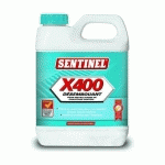 DESEMBOUANT SENTINEL X400 BIDON 1L (X400L12X1LFR) - SCS SENTINEL