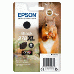 EPSON SQUIRREL ENCRE NOIRE CLARIA PHOTO HD ÉCUREUIL 378XL -  AUTHENTIQUE