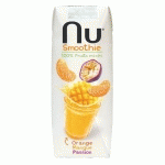 NU SMOOTHIE ORANGE MANGUE PASSION PACK 25 CL - CARTON DE 24 - NU