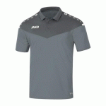 POLO MANCHES COURTES FEMME - JAKO - CHAMP 20 GRIS