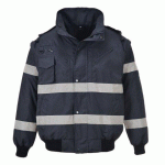 PORTWEST S435 BLOUSON BOMBER IONA 4-EN-1 MARINE - TAILLE XXL