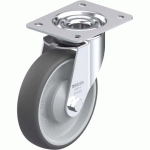 BLICKLE - ROULETTE PIVOTANTE Ø 160MM BANDAGE POLYURÉTHANE TPU 300KG - LE-PATH 160KA