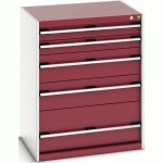 BOTT 1 ARMOIRE À TIROIRS SL-8610-5.4 AVEC 5 TIROIRS POUR CHARGE LOURDE - BOTT