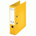CLASSEUR À LEVIER CARTONNÉ ESSELTE CHROMOS PLUS A4 - DOS 8 CM JAUNE