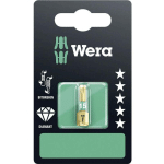 WERA - EMBOUT TORX T 15 05134375001 ACIER À OUTILS ALLIÉ, REVÊTEMENT DIAMANTÉ FORME (EMBOUTS): D 6.3 1 PC(S)