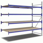 KIT RAYONNAGE SUIVANT 2500X2700X1100 MM 4 NIVEAUX 2000 KG - BITO