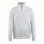 SWEAT COL CAMIONNEUR BLANC TAILLE S - BLAKLADER