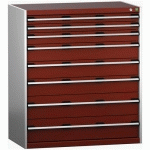 BOTT 1 ARMOIRE À TIROIRS SL-10612-8.2 AVEC 8 TIROIRS POUR CHARGE LOURDE_BOTT