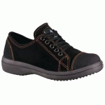 CHAUSSURES DE SÉCURITÉ VITAMINE BAS S3 SRC NOIR-38 - LEMAITRE