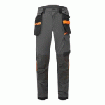 PORTWEST EV440 PANTALON DE TRAVAIL STRETCH HOLSTER EV4 GRIS MÉTAL - TAILLE 40 - STANDARD