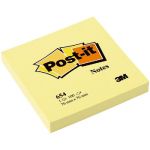 POST-IT® NOTES REPOSITIONNABLES STICKY- 76 X 76 MM - COULEUR JAUNE