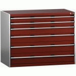 BOTT 1 ARMOIRE À TIROIRS SL-13710-6.2 AVEC 6 TIROIRS POUR CHARGE LOURDE_BOTT