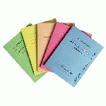 CHEMISE IMPRIMÉE 220 G EXACOMPTA 24 X 32 CM COULEURS ASSORTIES - PAQUET DE 50