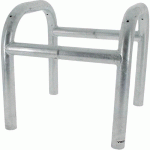 ÉTRIER DE PROTECTION À SCELLER - 2 CÔTÉS - ACIER - VISO