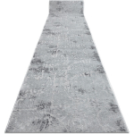 TAPIS DE COULOIR STRUCTURAL MEFE 8725 DEUX NIVEAUX DE MOLLETON GRIS 80 CM GREY 80X100 CM