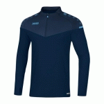 ZIPTOP DE FOOT ENFANT - JAKO - CHAMP 20 BLEU MARINE/BLEU CLAIR