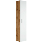 ARMOIRE RANGEMENT PLUTO BADPLAATS 150 CM CHENE AVEC BLANC - CHÊNE AVEC BLANC