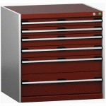 BOTT 1 ARMOIRE À TIROIRS SL-878-6.4 AVEC 6 TIROIRS POUR CHARGE LOURDE - BOTT