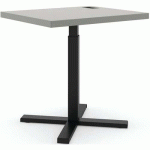 BUREAU PREMIUM RÉGLABLE ELEMENTS SOLID 800 - ARGENT - NOIR - ACTIFORCE