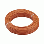 CÂBLE RIGIDE HO7V-U - 1,5 MM² - COURONNE DE 100 M - ORANGE DEBFLEX