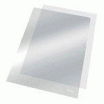 CHEMISE COIN PLASTIQUE ESSELTE LEITZ A4 POLYPROPYLÈNE 10,5/100E INCOLORE - PAQUET DE 100